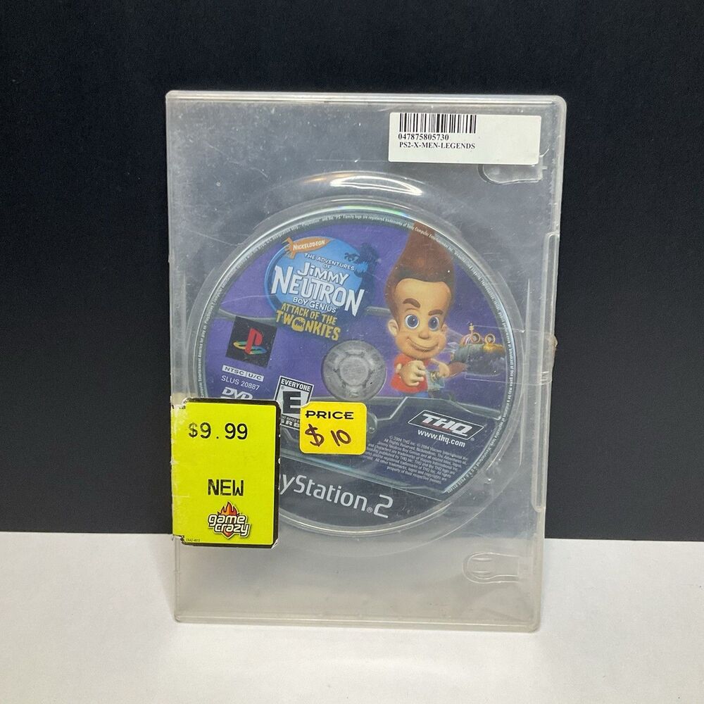 Adventures of Jimmy Neutron Boy Genius: Attack of the Twonkies (PS2 game)